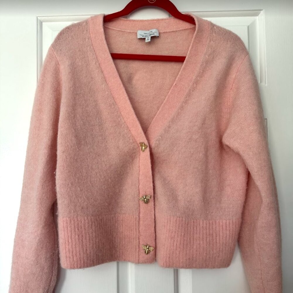 & Other Stories Pink Fuzzy Sweater